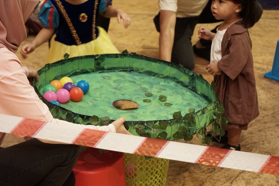 Child activity during MSCWA community program